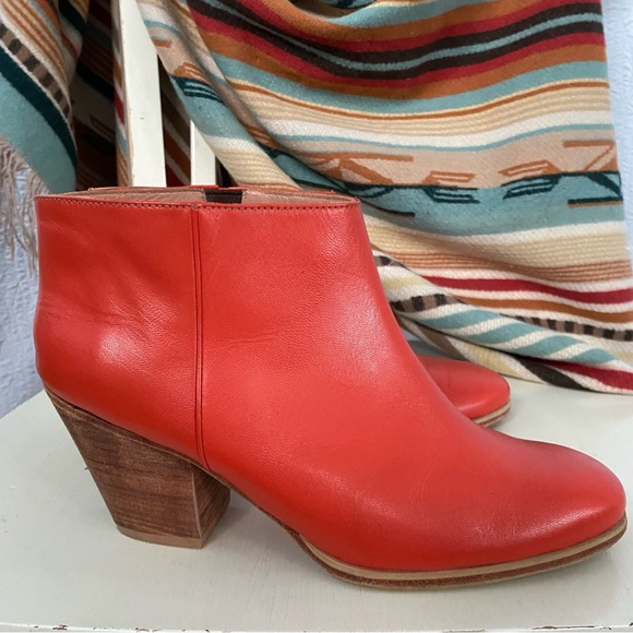 Rachel Comey Mars Orange Boots Ankle Booties 9.5 - Picture 6 of 15